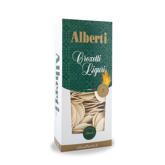 Croxetti Liguri 500g – Traditional Italian Embossed Pasta from Alberti