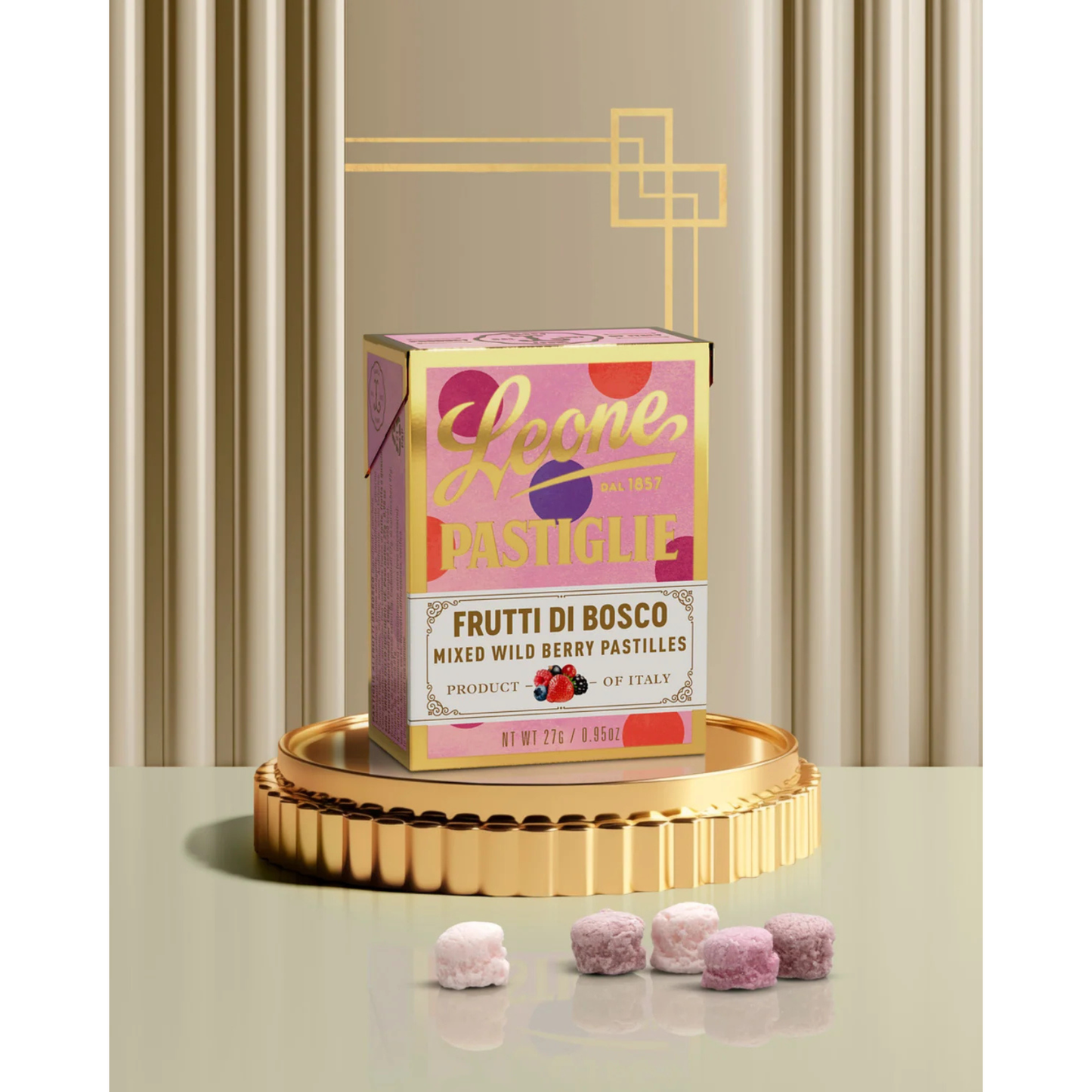 Leone Wild Berries Pastilles 27g — Traditional Italian Candies since 1857 | Gluten-Free