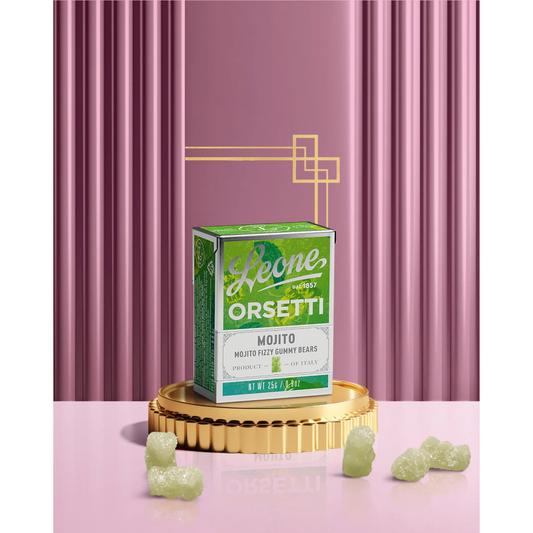 Oursons Gommeux Leone Mojito 25g – Sans Gluten, Végane