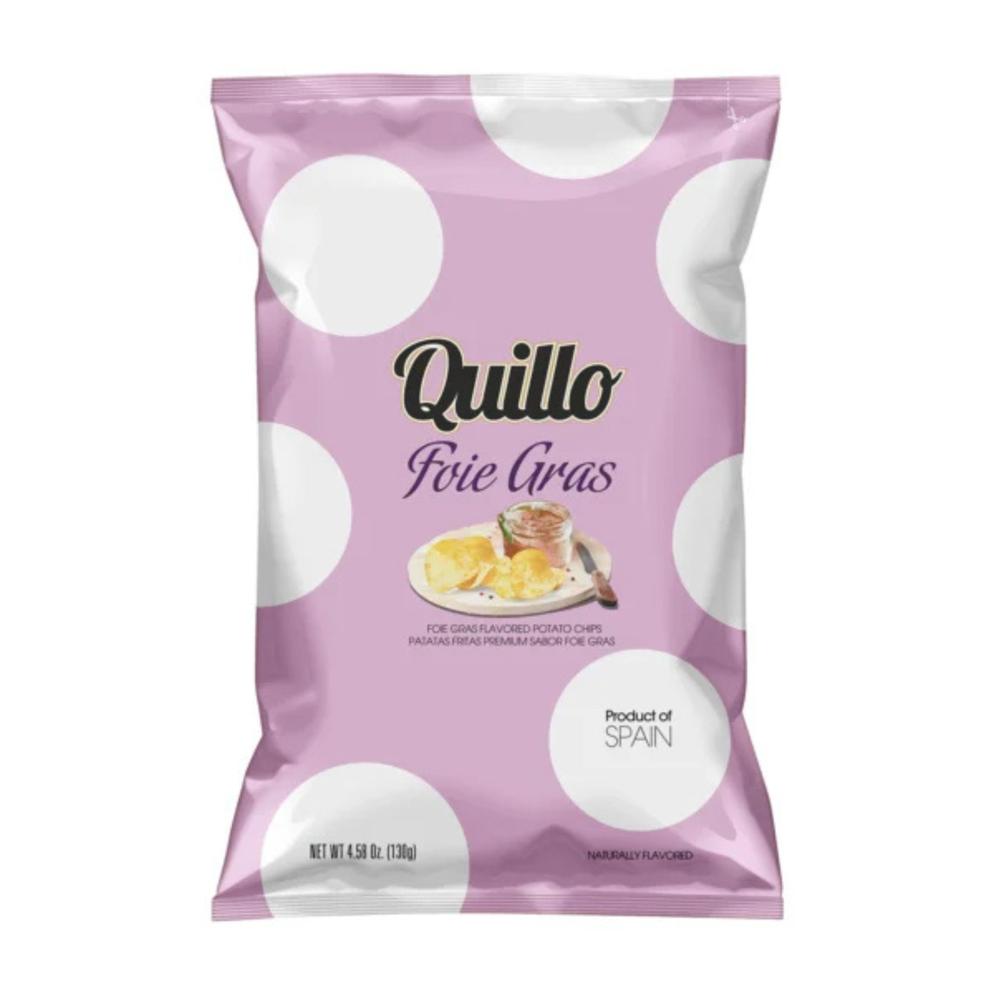 Chips Saveur Foie Gras Quillo 130g – Importées d'Espagne