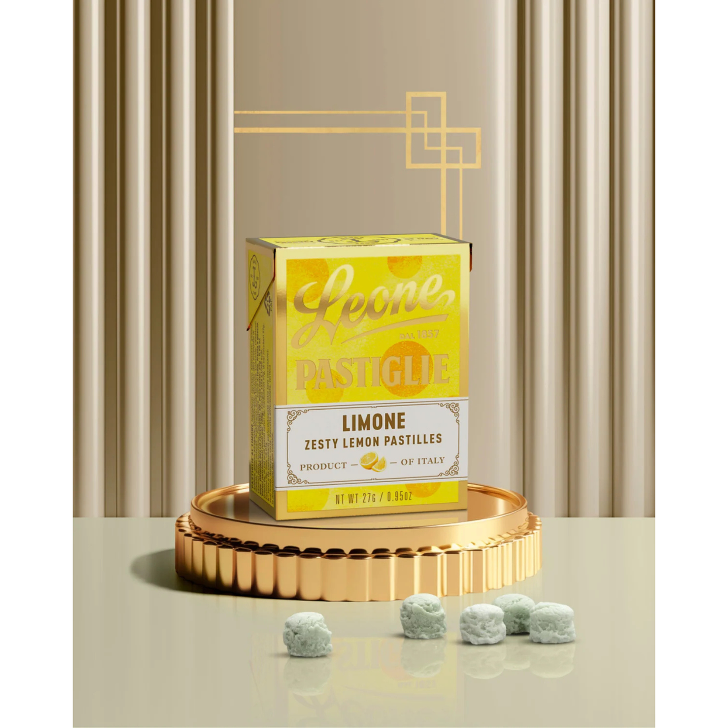 Leone Lemon Drops 27g — Traditional Italian Candies Since 1857 | Gluten-Free