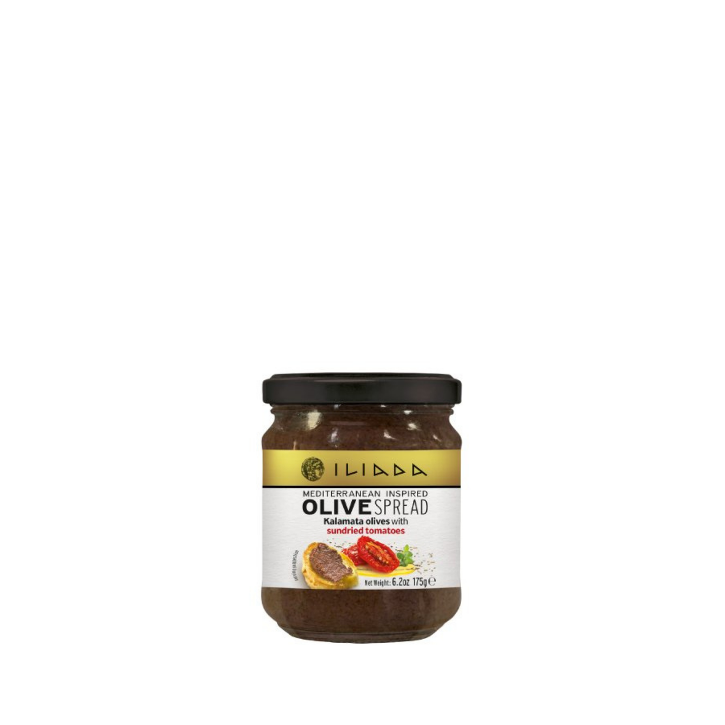 Tartinade d'Olives Kalamata aux Tomates Séchées ILIADA 175g – Un Bout de Grèce sur Votre Table