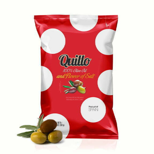 Olive Oil Crisps 130g – Authentic and True Olive Oil Flavour – Quillo