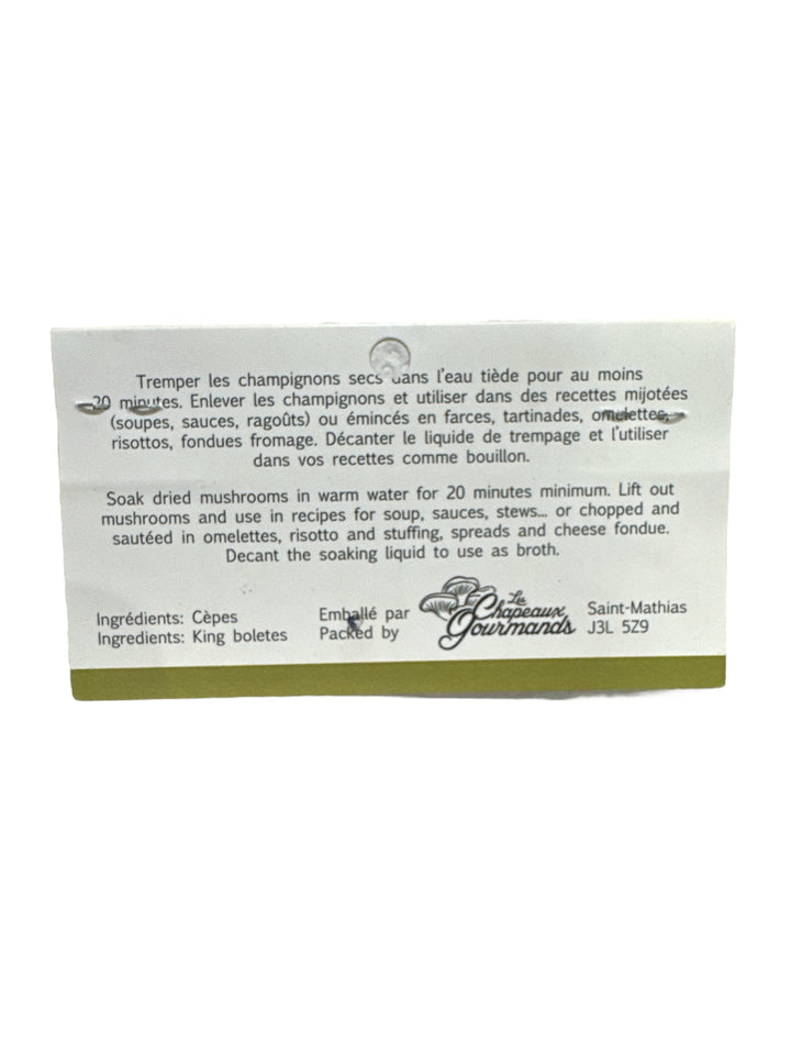 Dried porcini mushrooms 25g