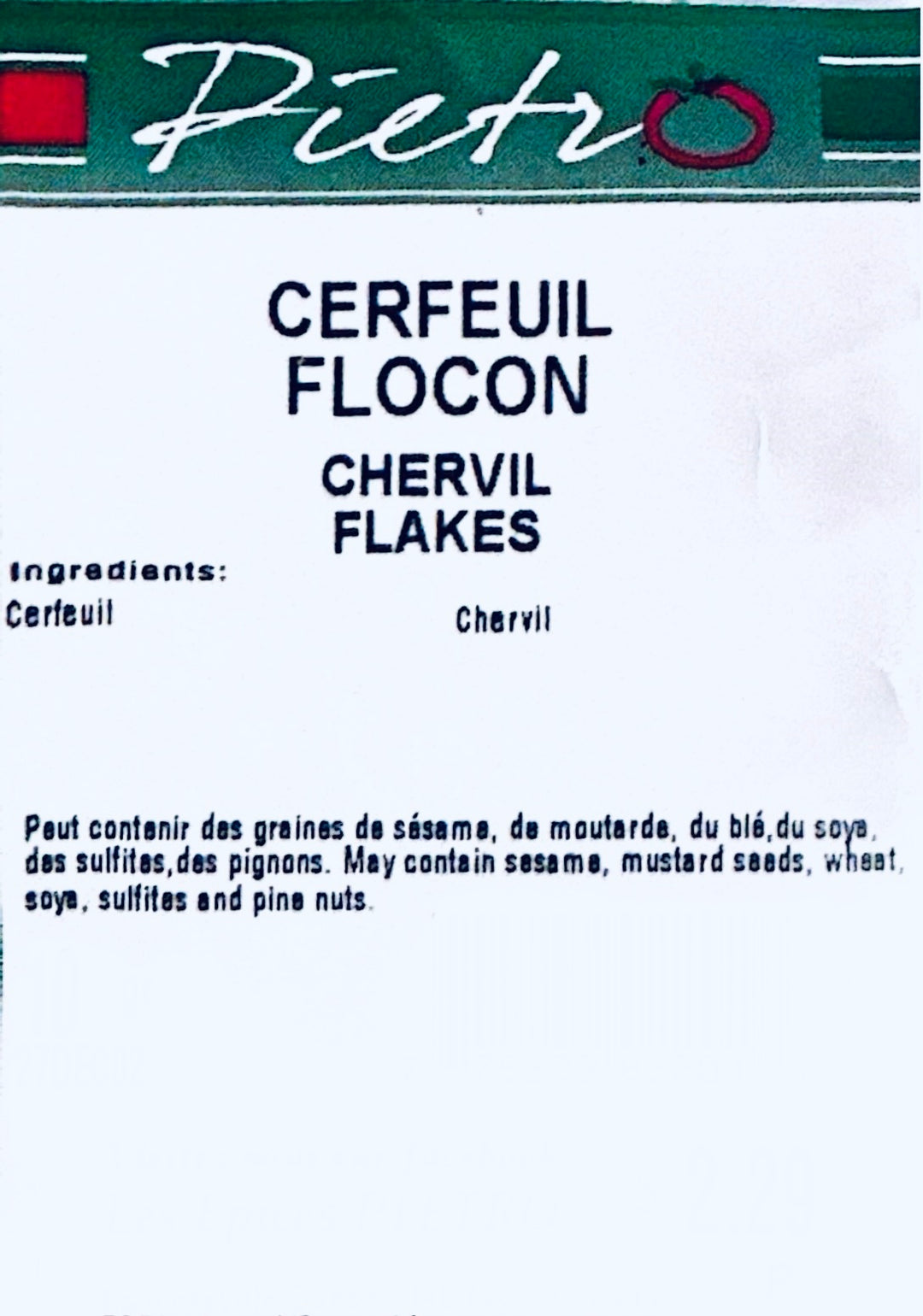 Cerfeuil flocon 10g