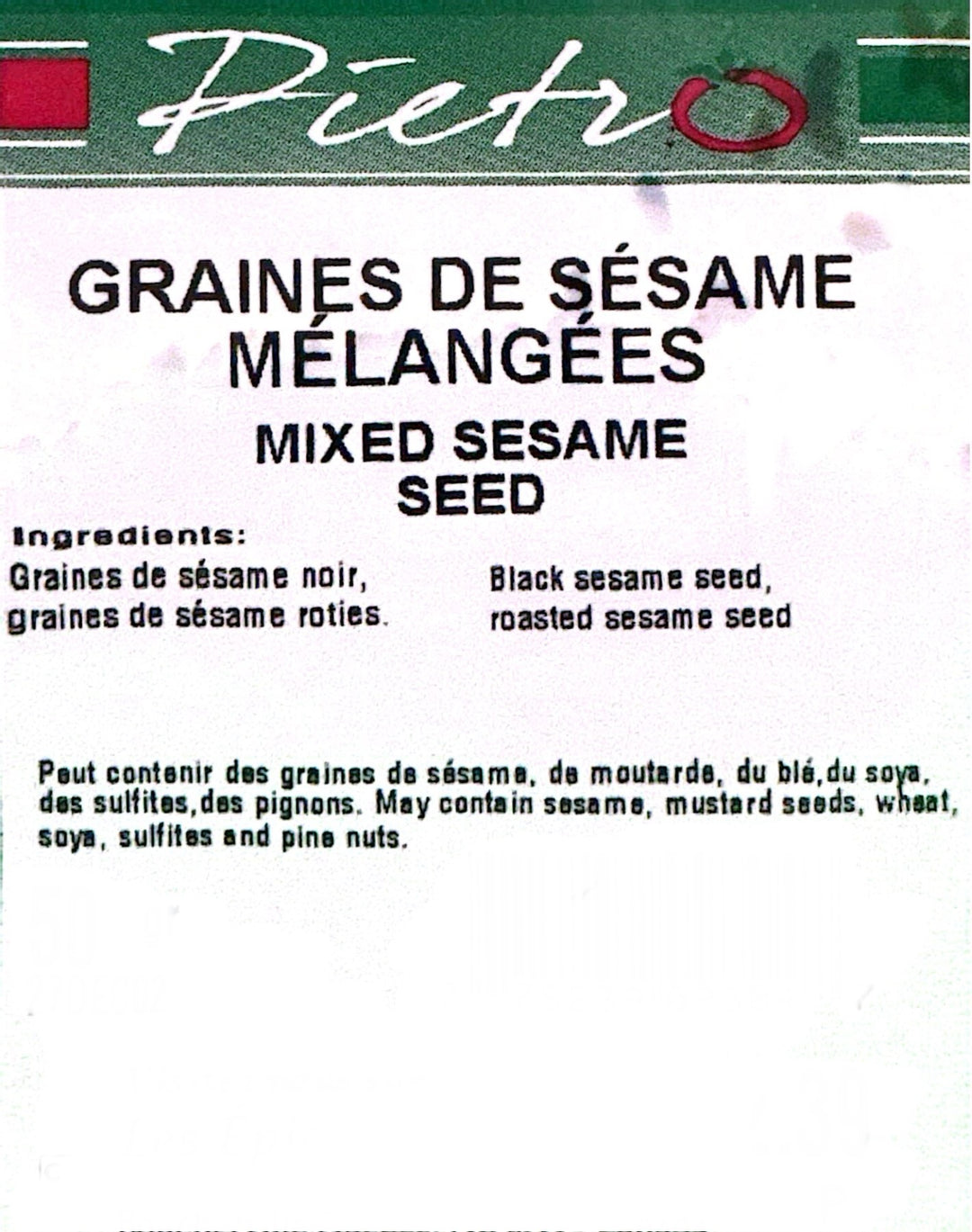 Graines de sésame mélangées 50g