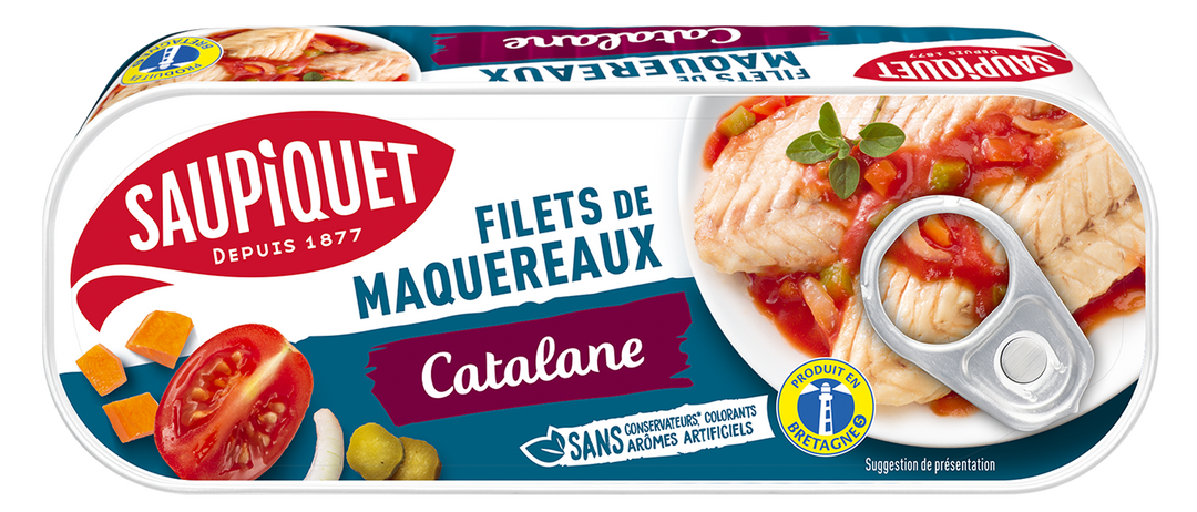 Catalan mackerel fillets 169g