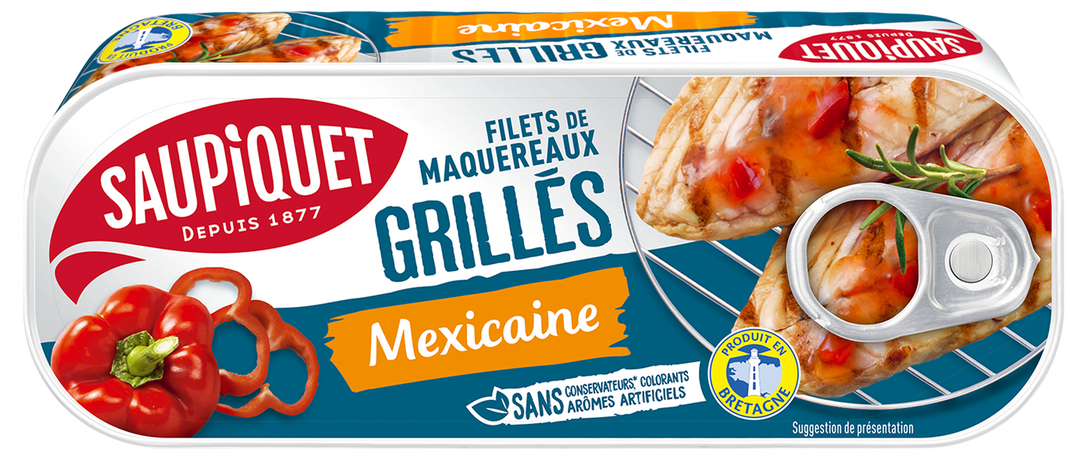 Mexican mackerel fillets 169g