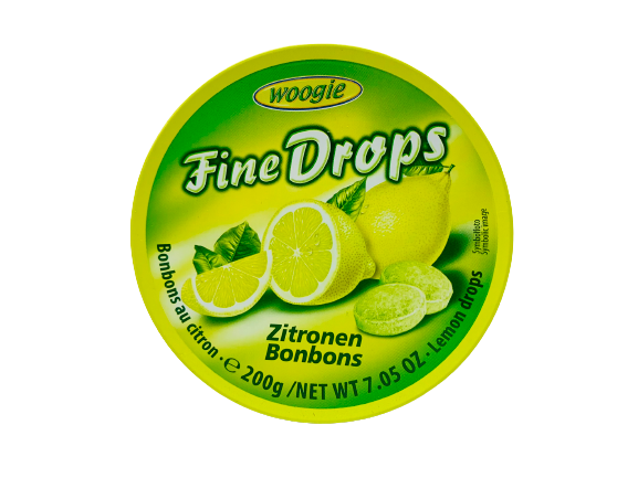 Fine Drops bonbons au citron 200g