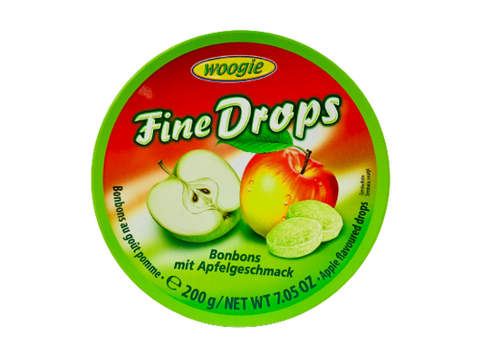 Fine Drops sweets with apple flavor 200g