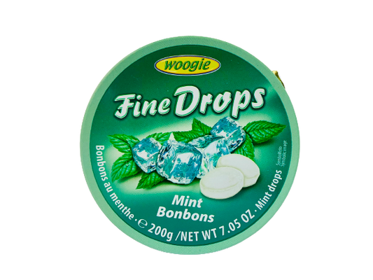 Fine Drops bonbons au menthe 200g