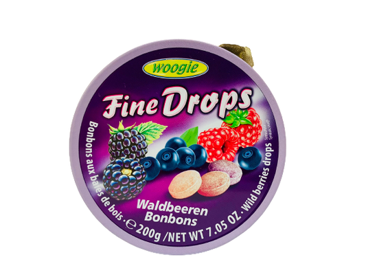 Fine Drops Woodberry Candy 200g