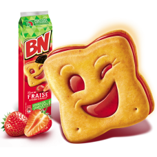 BN 16 BISCUITS À LA FRAISE 285G