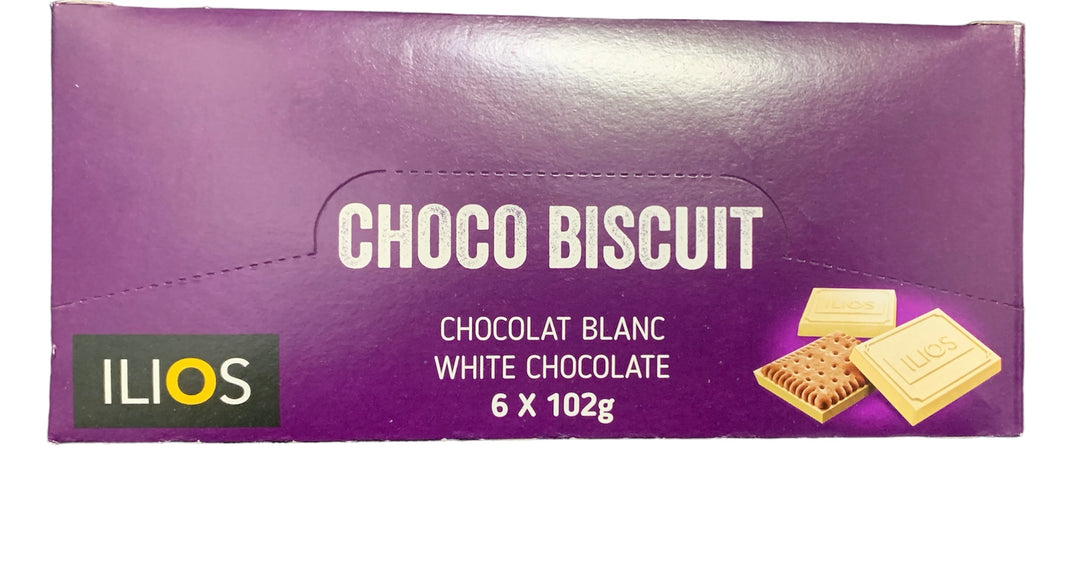 Choco Biscuit chocolat blanc 612g