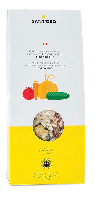 ORGANIC VEGETABLE RISOTTO 250g