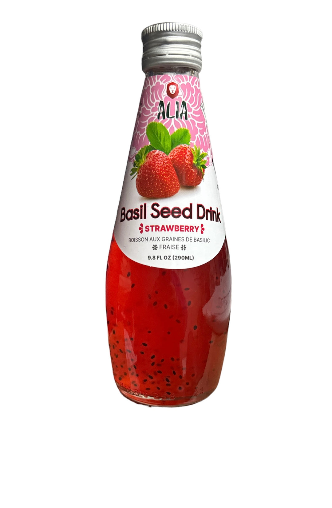 Strawberry Juice with basil seeds 290ml