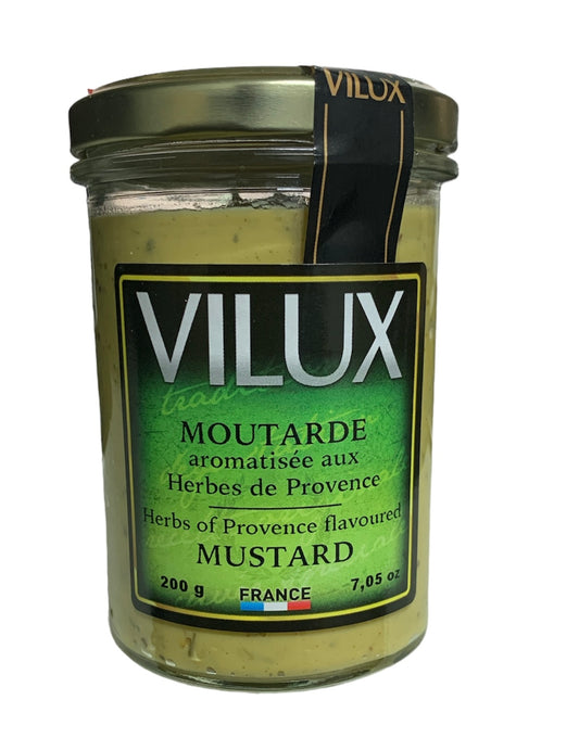 Moutarde Aromatisee aux Herbe De Provence 200g