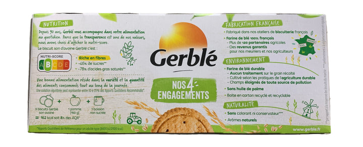 Gerblé Biscuit Son D Avoine 144g