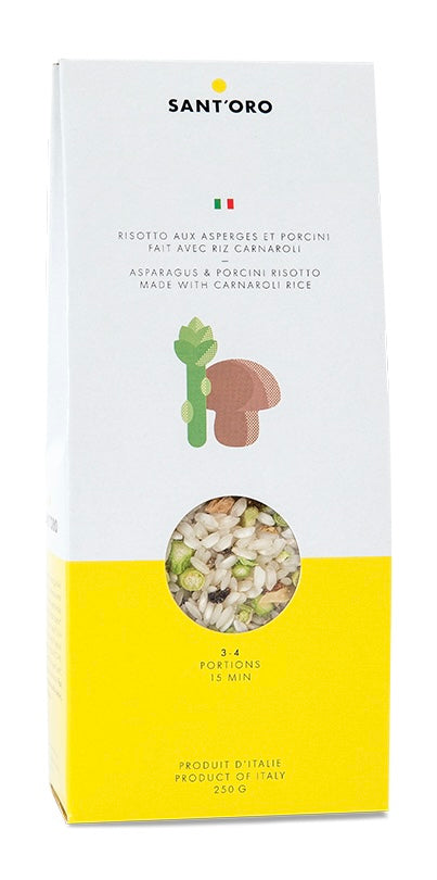 Asparagus and porcini risotto 250g
