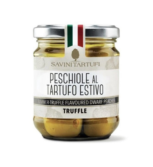 Petites Pêches Aromatisées à la Truffe d'Été 175ml