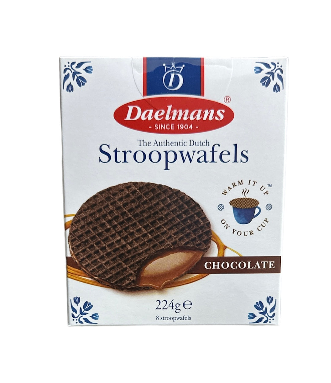 Chocolate Stroopwafels 224g