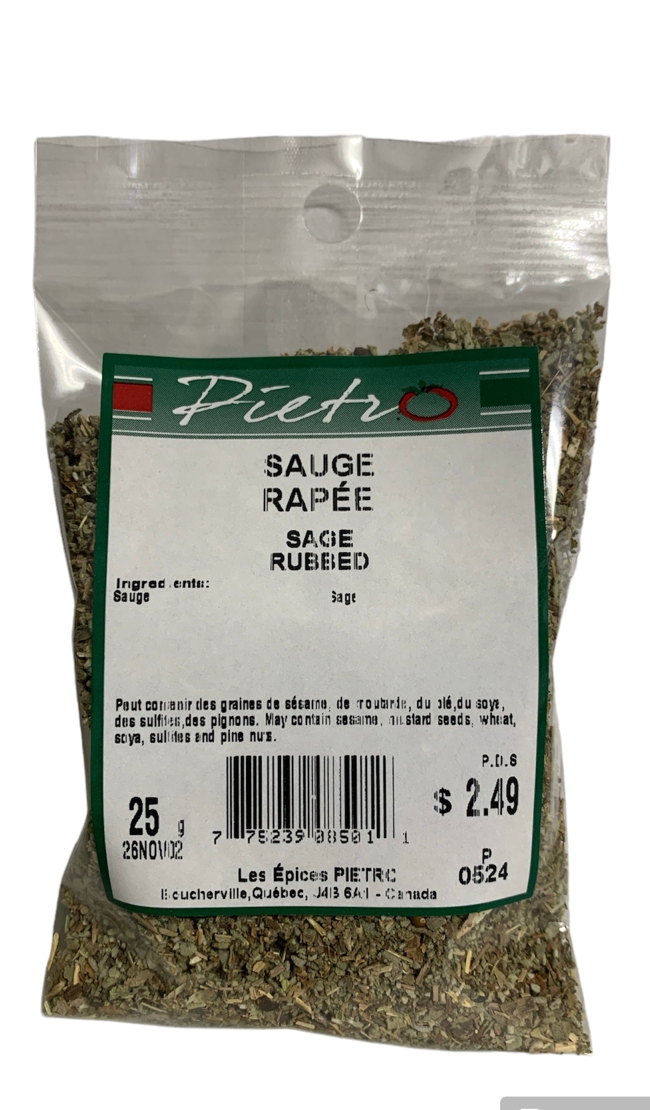 Grated Sage 25g