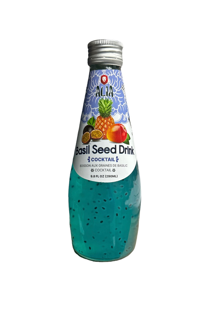 Cocktail Juice Drink Whit Basil Seed 290ml