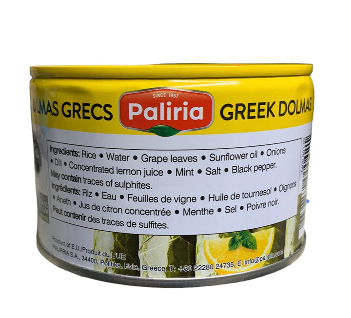 Feuilles De Vigne Farcie Au Riz , Dolmas Grecs 400g