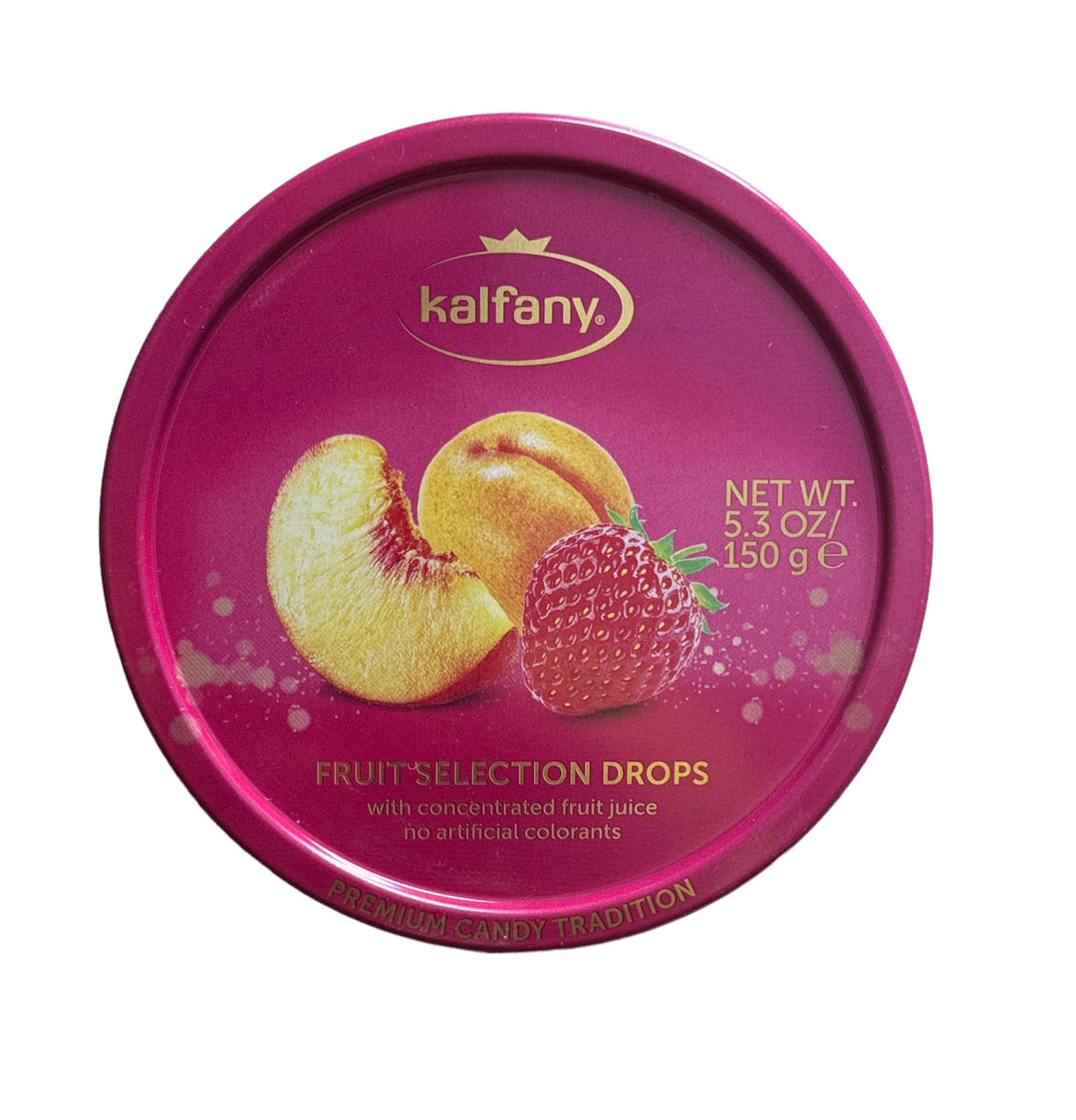 Fruit Selection drops, with concentrated fruit juice without artificial colorings. 150g