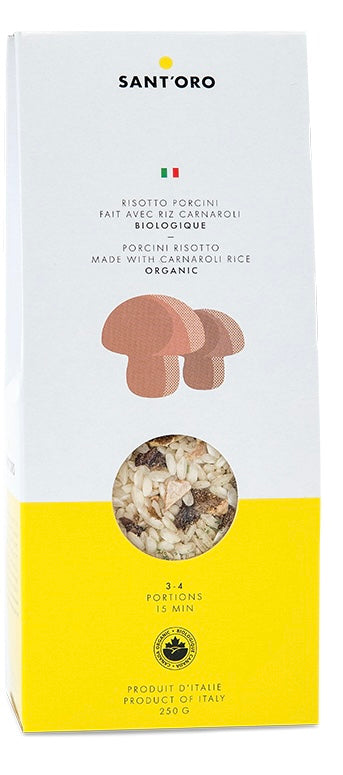 RISOTTO AUX CHAMPIGNONS PORCINI BIOLOGIQUES 250g