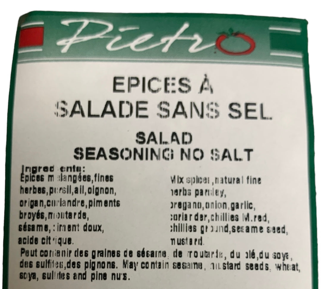 Epices à salade Sans Sel 35g