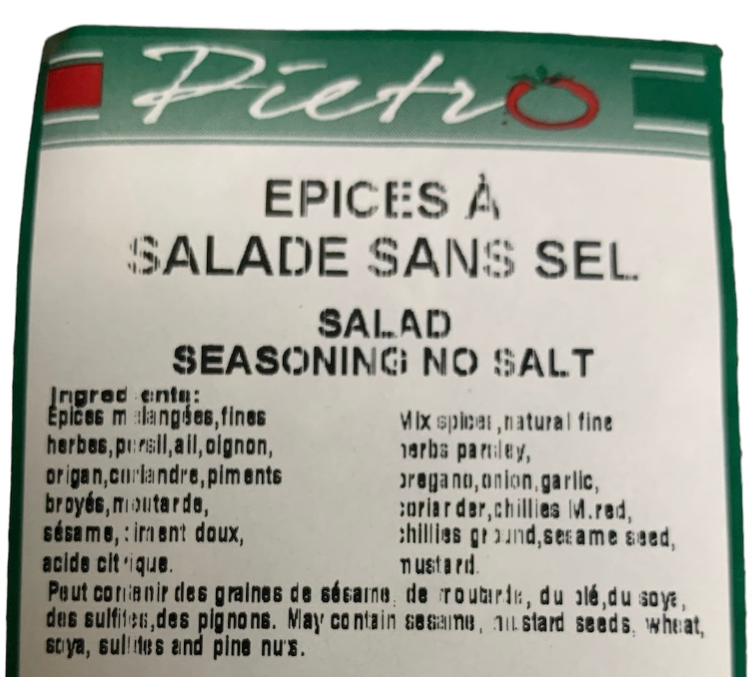 Salad Seasoning No Salt 35g