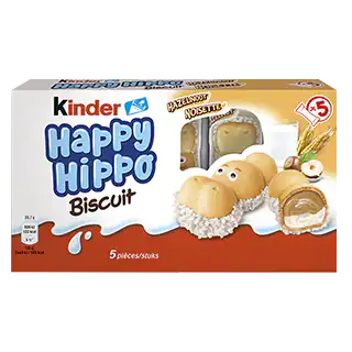 Kinder Happy Hippo Noisette 5x20.7g