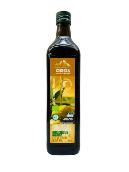 Organic extra virgin olive oil 750ml