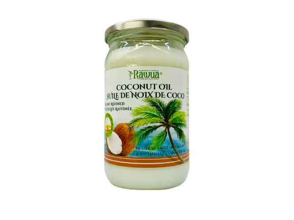 Huile de noix de coco biologique raffinée 454g