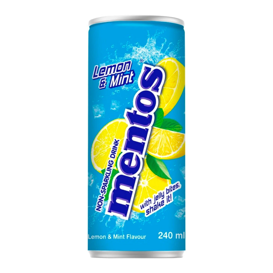Mentos Soda Lemon & Mint Drink 240ml