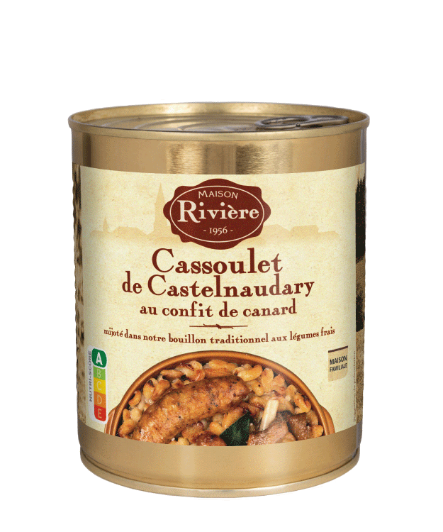 CASSOULET AU CONFIT DE CANARD 840g