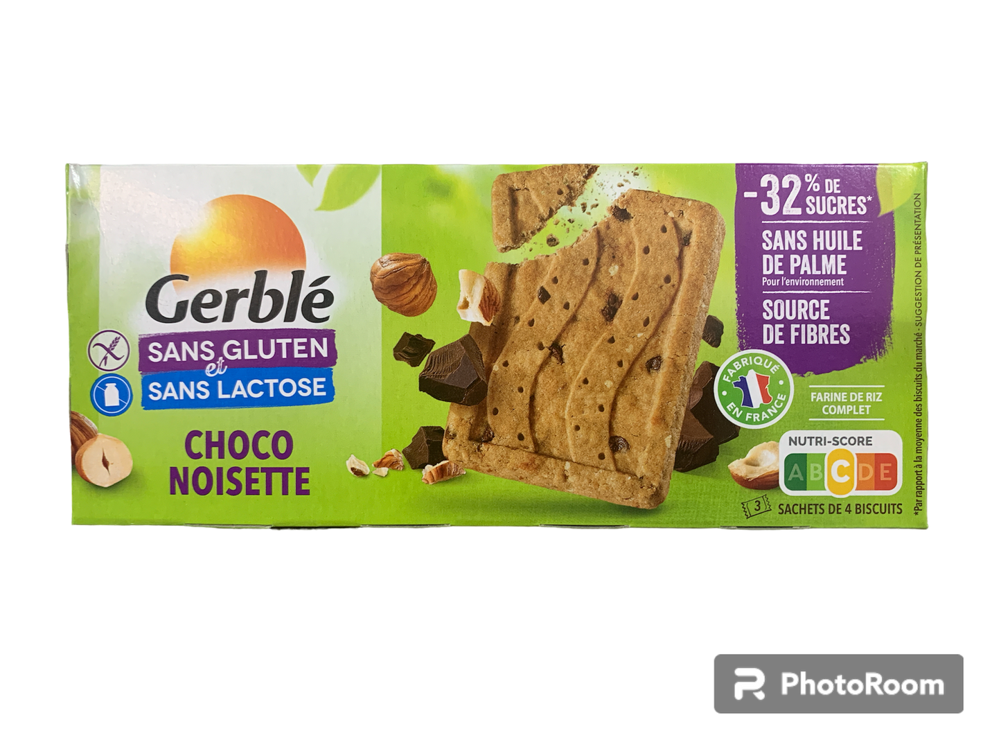 Gluten-free hazelnut chocolate chip cookies 150g