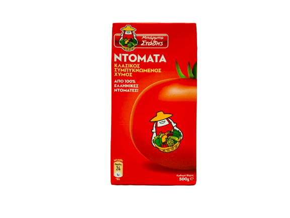 Slightly concentrated tomato juice 500g