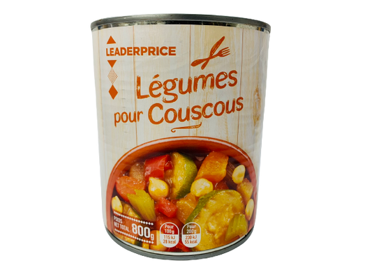 Vegetables for couscous 800g