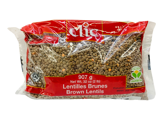 Lentilles brunes 907g