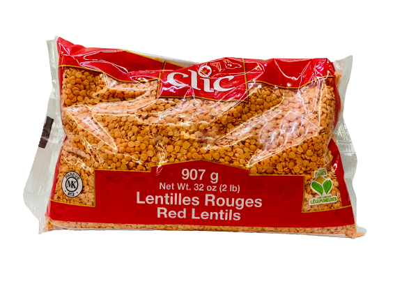 Red lentils 907g