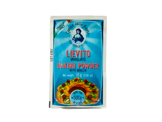 Vanilla baking powder 16g