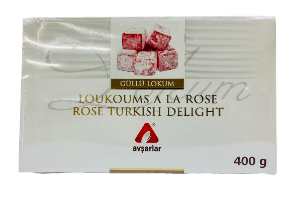 Turkish delight with rose 400g