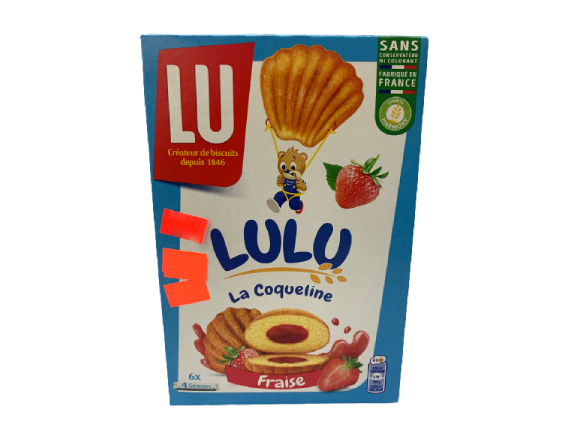 Lulu La Coqueline fraise 165g