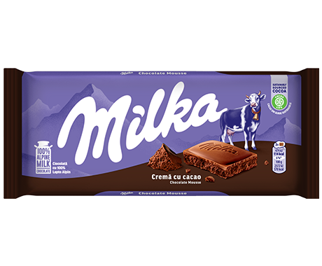 Milka crème avec cacao 100g
