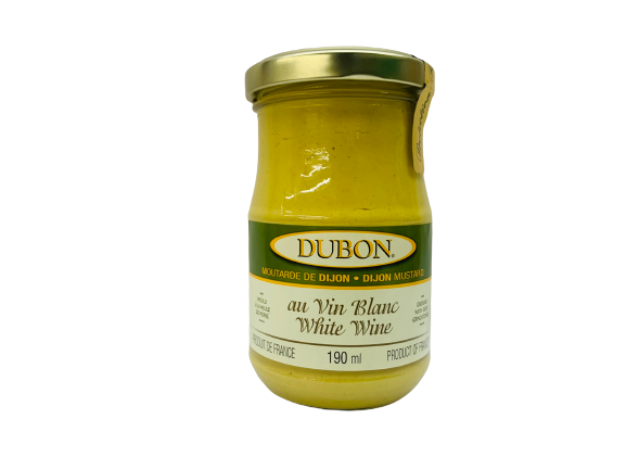 Moutarde de Dijon au vin blanc 190ml