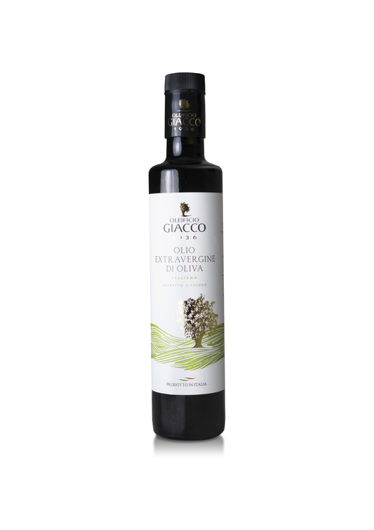 Huile d'Olive Vierge Extra Italienne 500 ml – Extraction à Froid de Calabre | Oleificio Giacco 1936