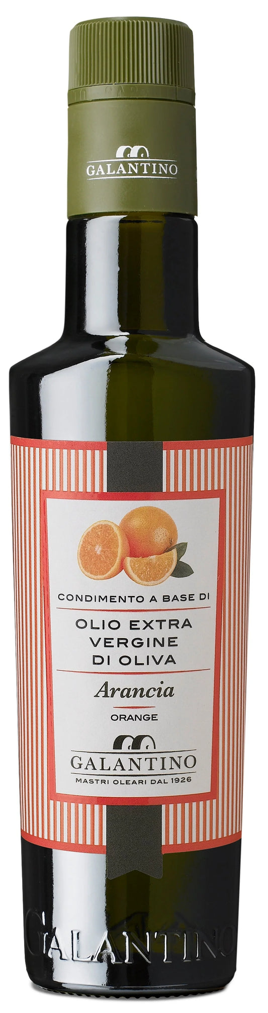 HUILE D’OLIVE EXTRA VIERGE À L’ORANGE 250ML – GALANTINO