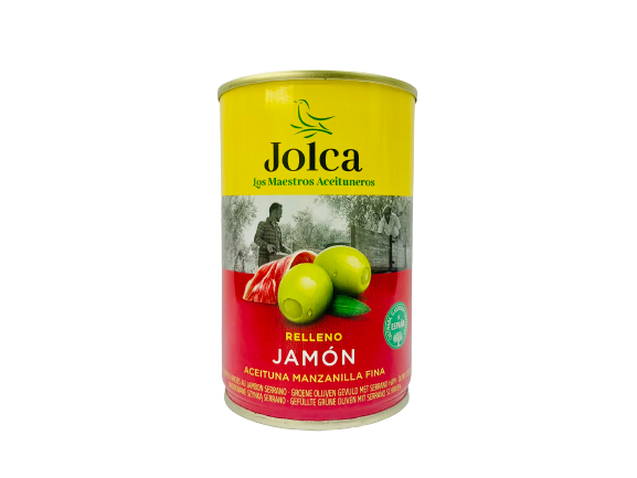 Olives vertes manzanilla farcies au jambon serrano 300g
